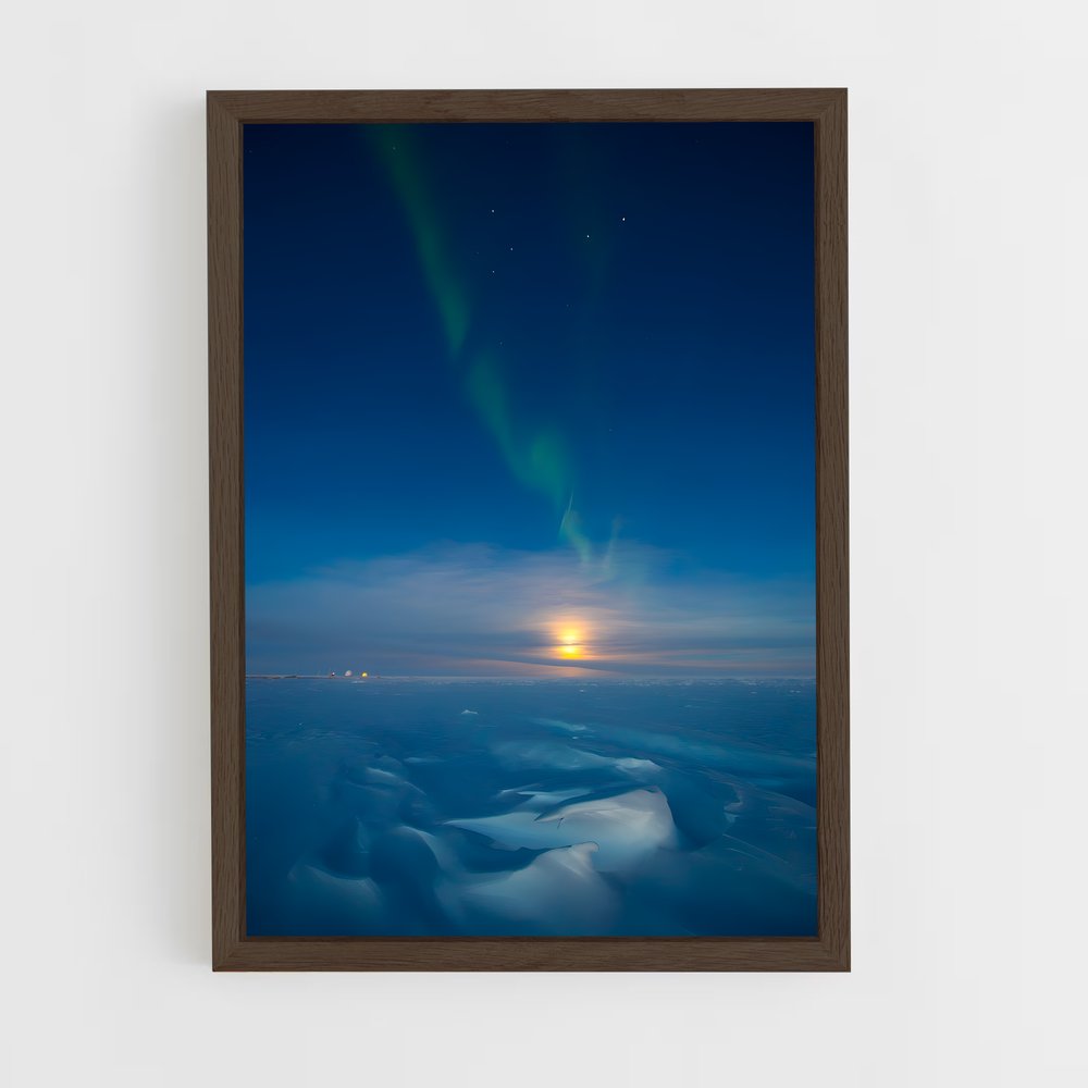 Poster Aurora australis magnifique – affiche Univers (vue 5)